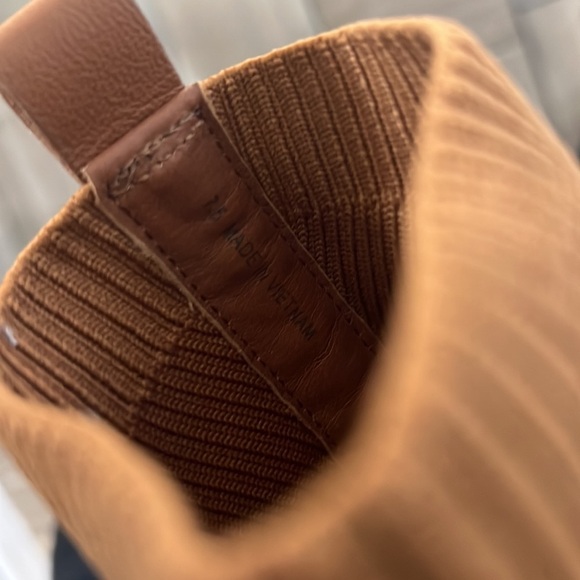 Everlane Brown Sock Boots NWOT - Picture 3 of 12